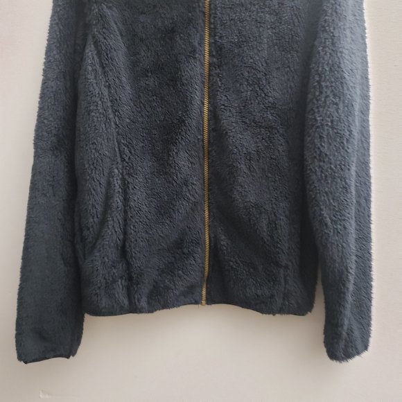 Weatherproof Vintage Navy Faux Fur Full Zip Jacket - Picture 7 of 7
